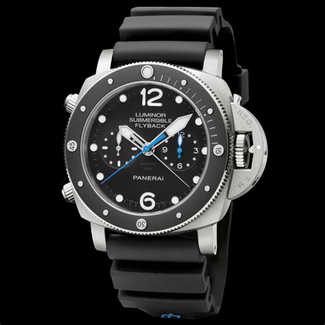 panerai luminor submersible chrono flyback|luminor panerai watch price.